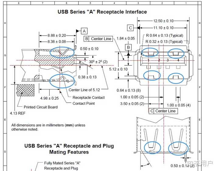USB 插口的结构是怎么设计?为什么插入后不会松? - 知乎