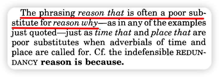 the reason that 和the reason why区别？ - 知乎