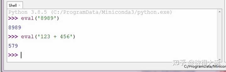 请问python输入的时候eval(input())和int(input())有什么区别？ - 知乎