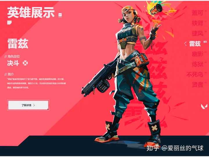《无畏契约》英雄雷兹(Raze)怎么玩,有哪些技巧? - 知乎