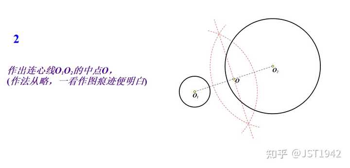 求问: 连接下图两个大小不同的圆之间的圆弧如何画？ - 知乎