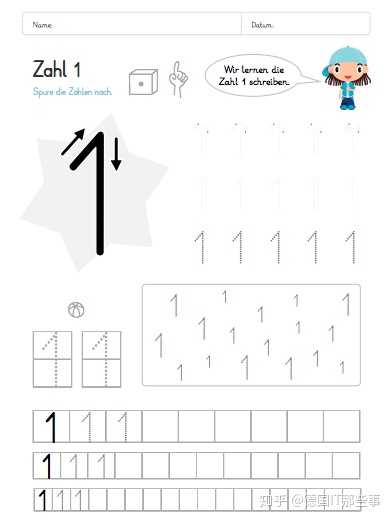 外国人在算数学时写数字1,2,3等等和中国人写的一样吗? - 知乎