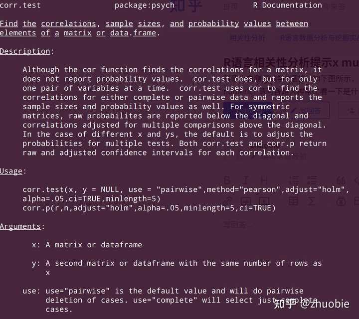 R语言相关性分析提示x must be numeric? 知乎