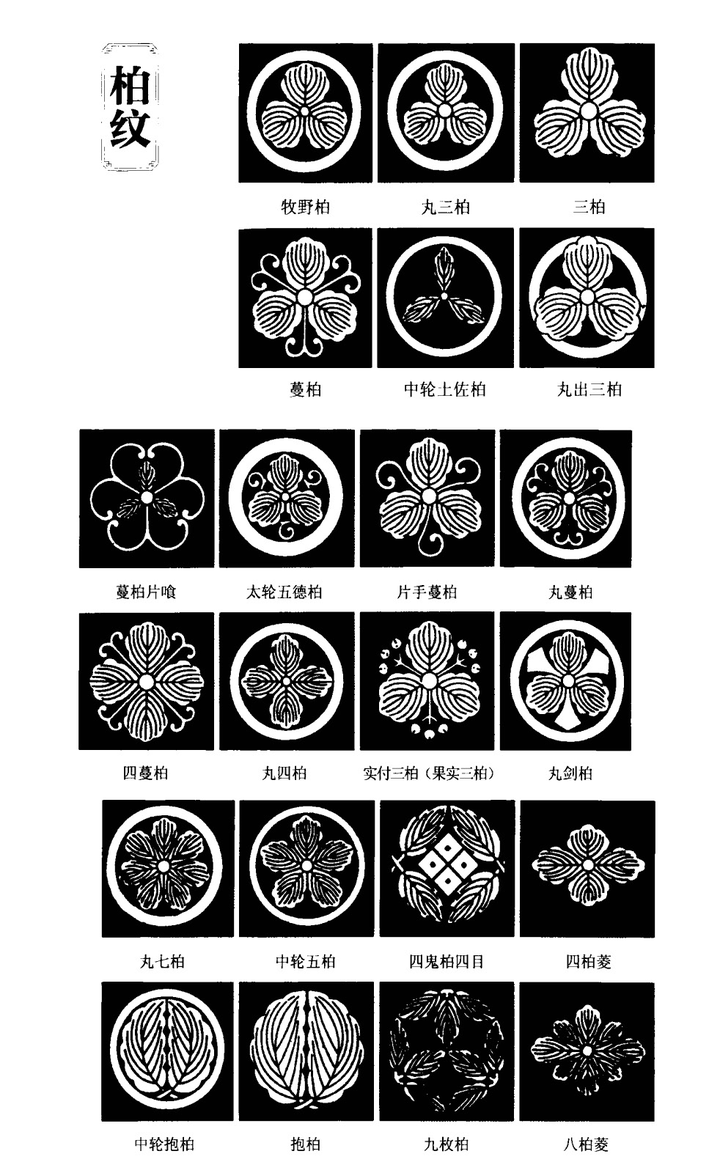 日本的家纹有哪些讲究和历史? - 知乎