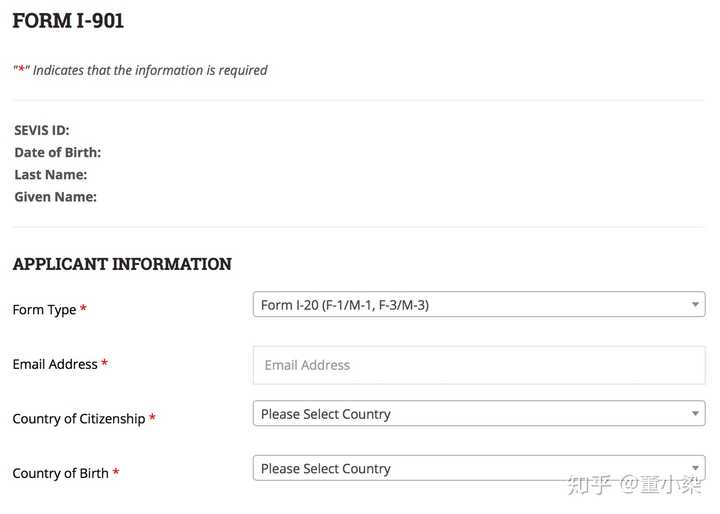 G901 Form.pdf 赴美留学学生如何DIY申请F-1签证? - 知乎
