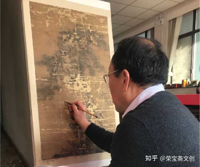 中国画装裱的特点是什么？中国画装裱的步骤有什么？ - 知乎