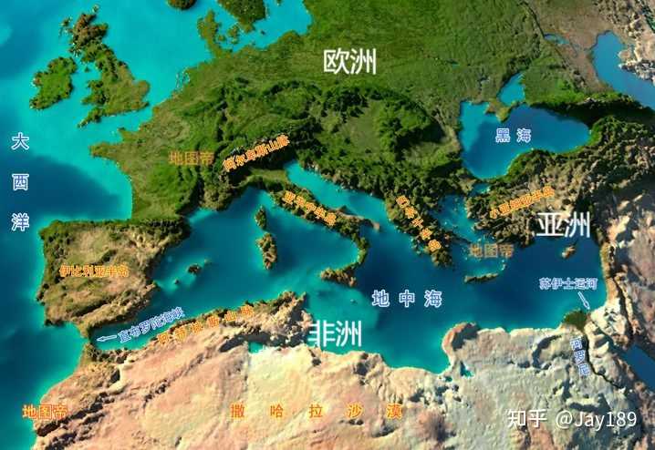 地中海地区具有怎样的地理特点？ - 知乎