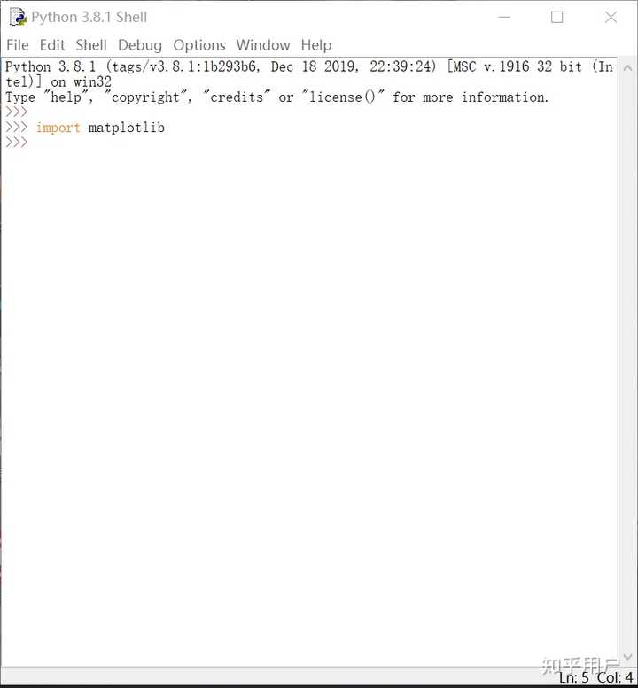 Python 中matplotlib 如何安装？ - 知乎