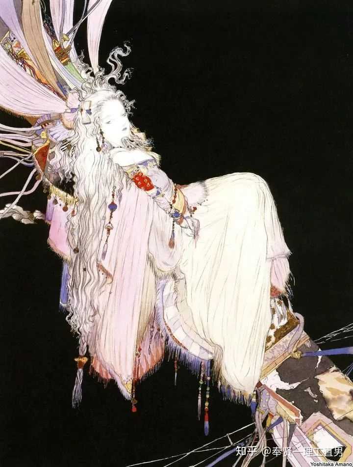 如何评价天野喜孝的作画和人物设计风格？ - 知乎