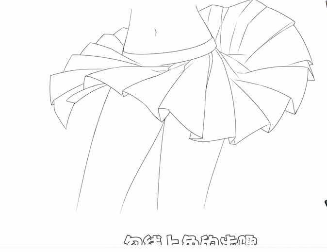 请问这种jk制服裙子的格柄用ps大概怎么画