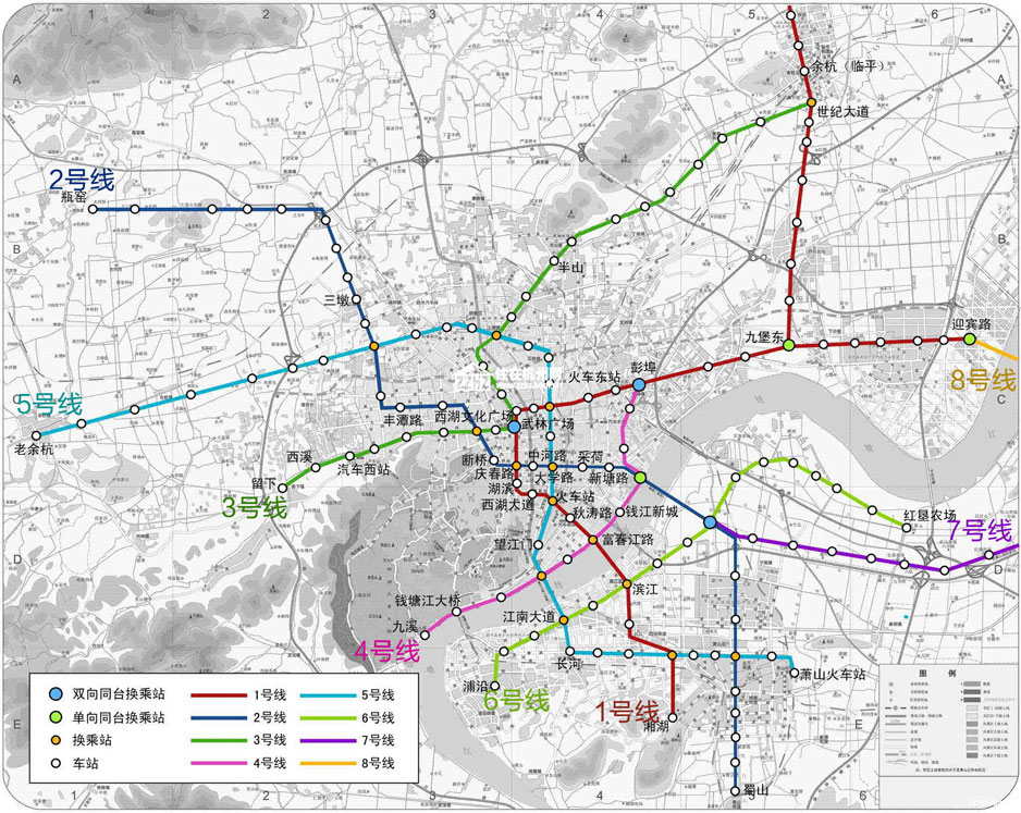 杭州地铁3号线现在规划的路线图是西到哪里,能到绿城桃花源不?