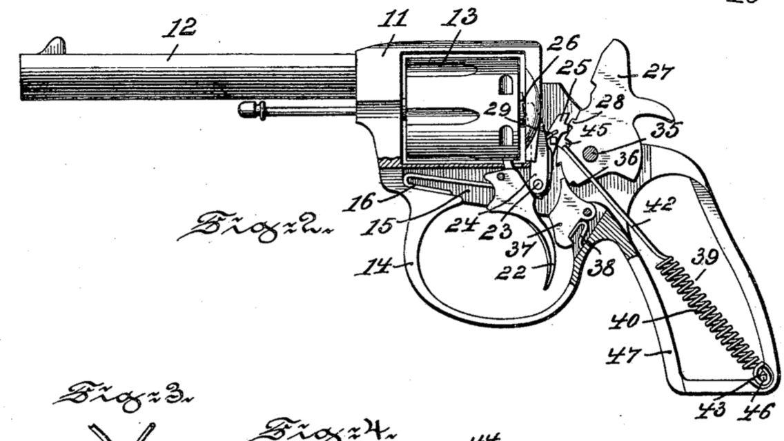 为什么左轮手枪一开始设计是六发弹孔通常叫左轮而大多人用右手持枪