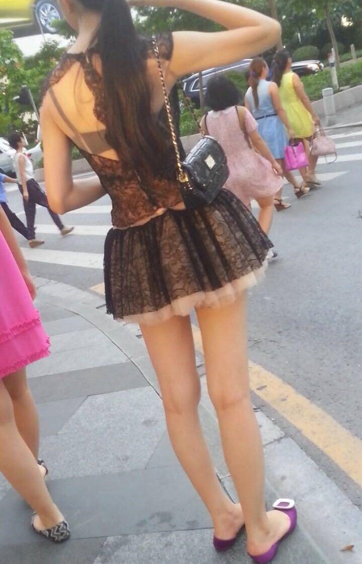 女生的裙子最短能有多短