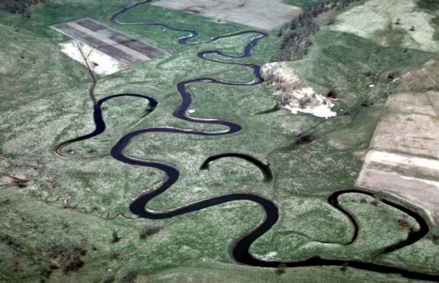 河流改道后的"废河道"是什么样的?