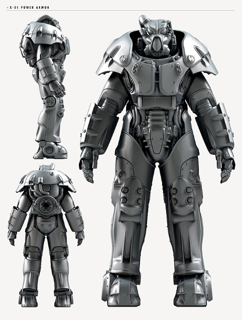 辐射4里面有哪些动力装甲