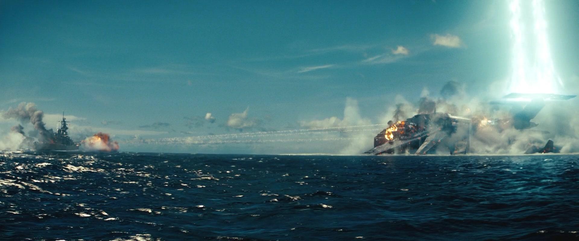 有大量广角镜头的海战电影吗