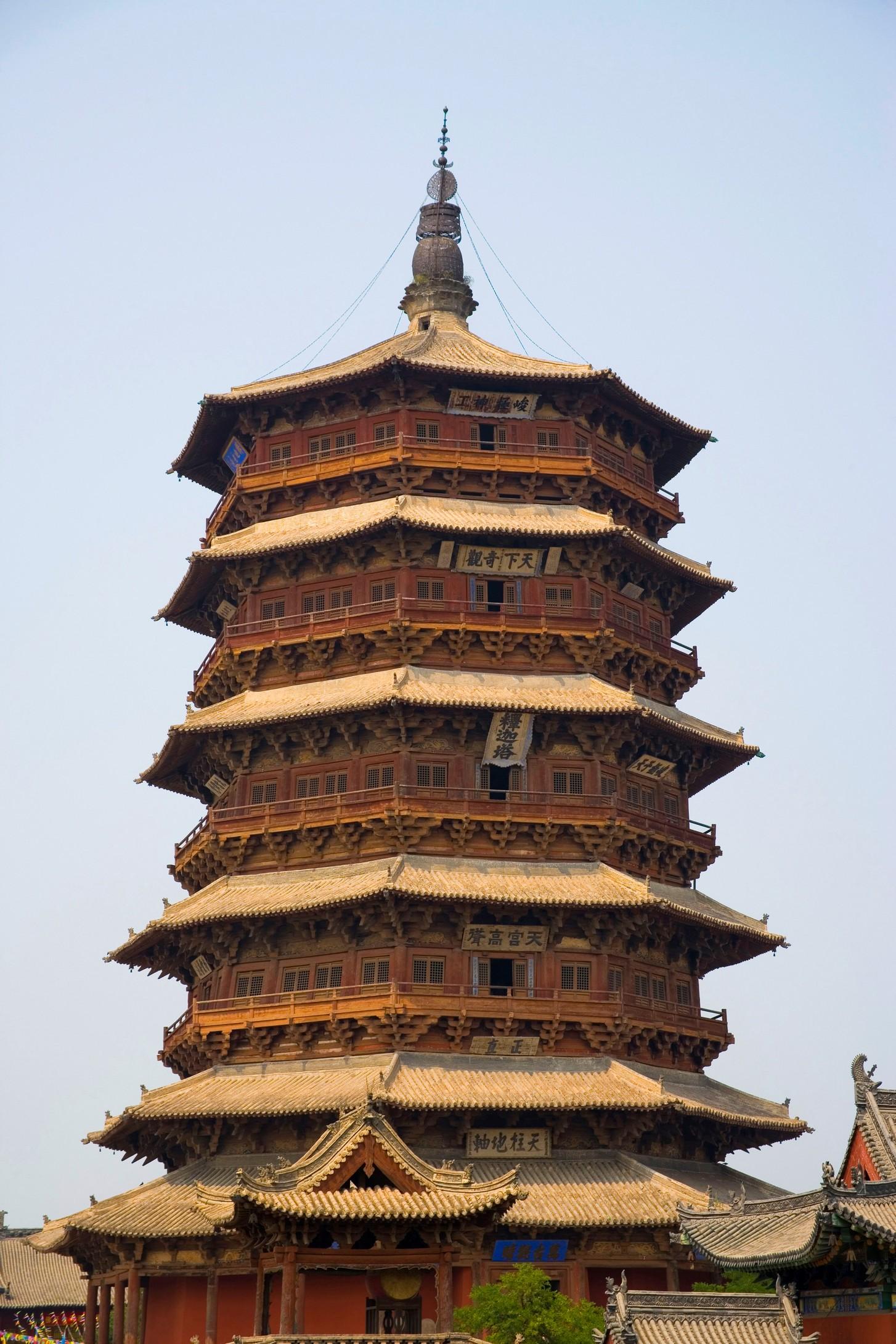 中国有哪些现存的宏伟至极的古建筑? 