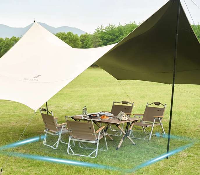 户外黑胶天幕和涂银天幕区别？哪种好？