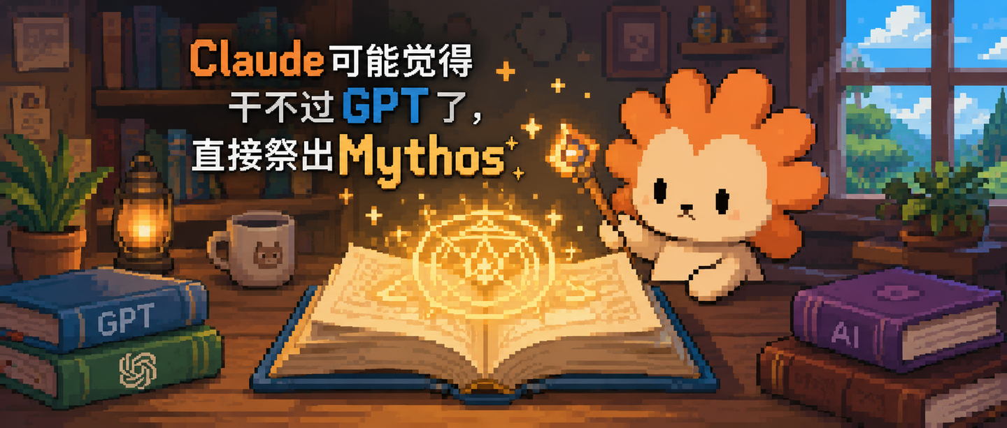 Claude可能觉得干不过GPT了，直接祭出Mythos