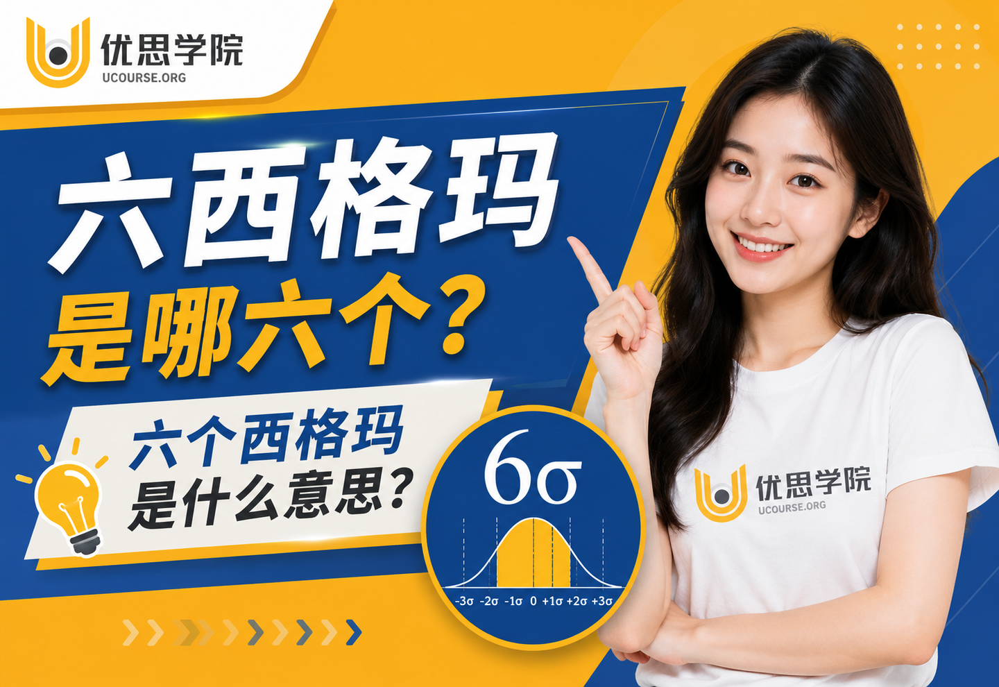 优思学院：六西格玛是哪六个？六个西格玛是什么意思？