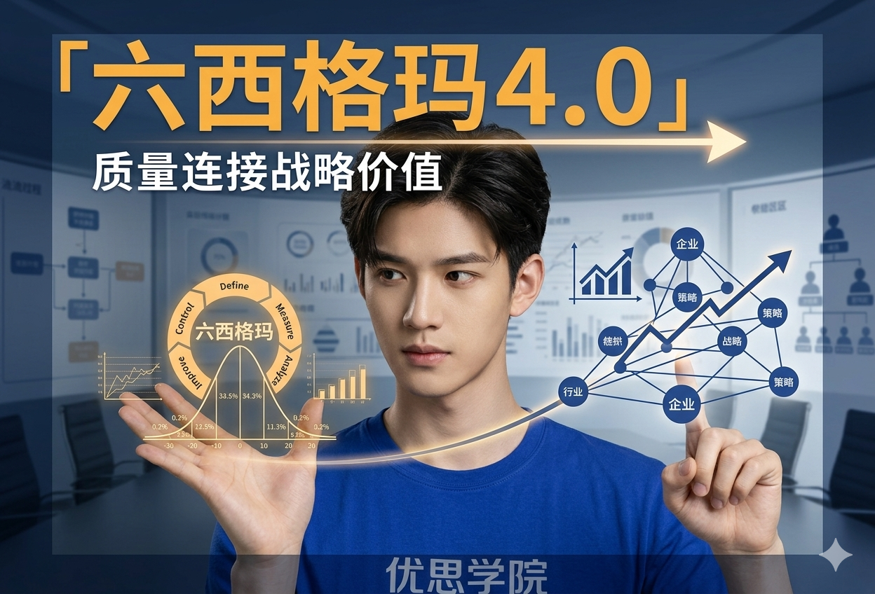 优思学院：六西格玛4.0-把持续改善真正连接到企业战略