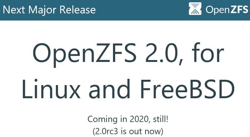 OpenZFS开源文件系统2.0+：持久化L2ARC读缓存、ZIL写缓存提速