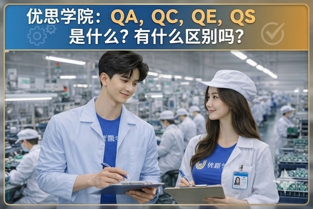 优思学院：QA, QC, QE, QS是什么？有什么区别吗？