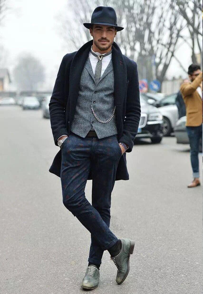 布洛克鞋可以和哪些裤子搭配?