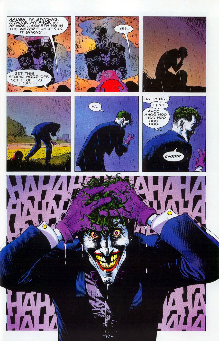 如何评价漫画蝙蝠侠致命玩笑batmanthekillingjoke中小丑一角