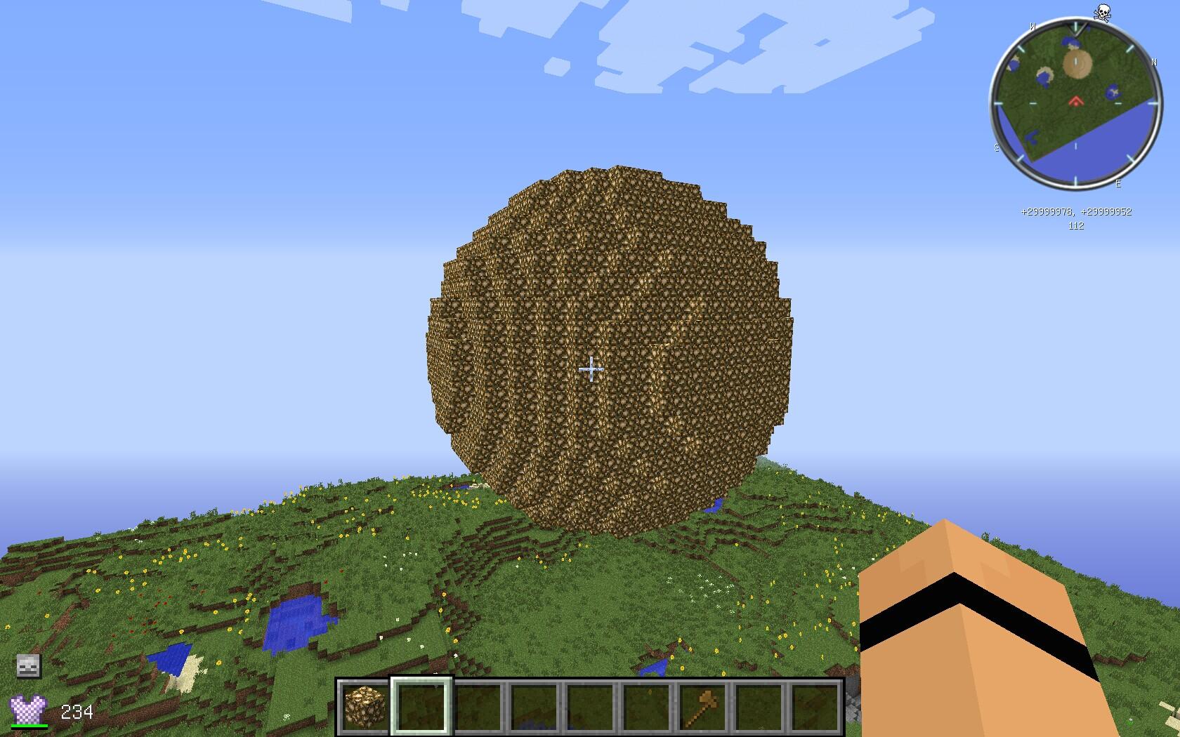 如何在Minecraft中用方块围出尽可能圆的圆? - 知乎
