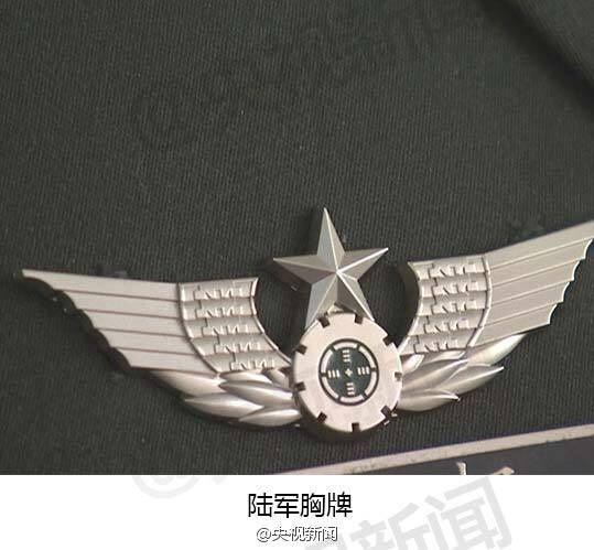 解放军陆军新胸标设计是什么意思