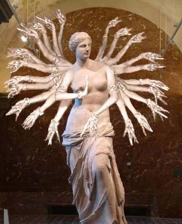 如何在ps中复原断臂的维纳斯的手臂? - 知乎