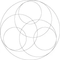 如何全部用规则的几何形做出一个三巴纹数学不好啊描图不算