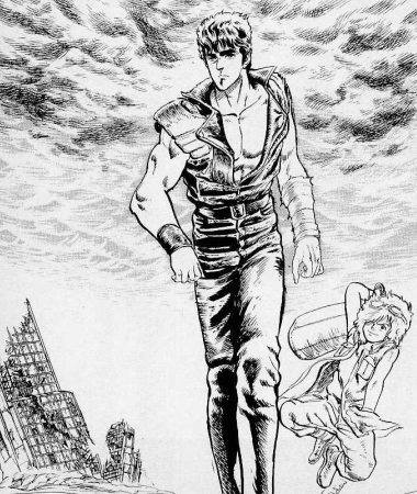 北斗神拳 拳四郎衣服每次都破 但是每次又有新的 没看他拿过?