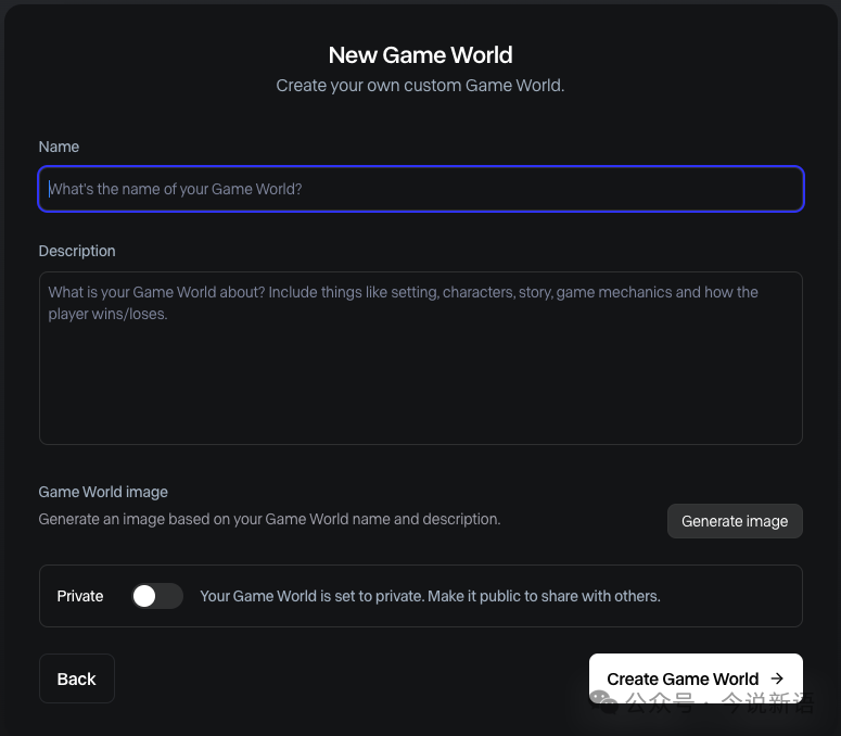 用文字创造宇宙：Runway 推出全新 AI 游戏创作平台「Game Worlds」！