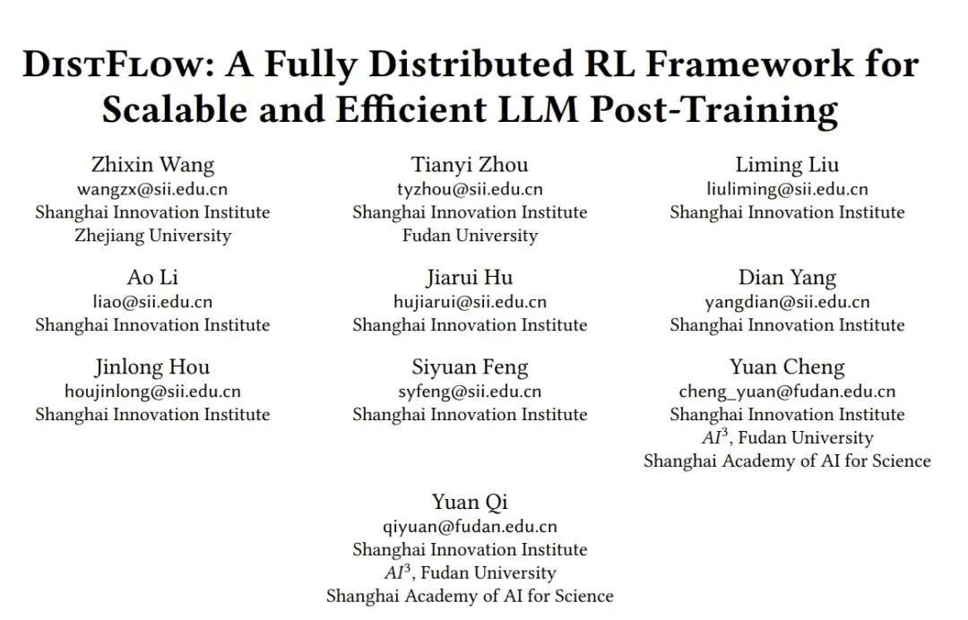 开启RL Scaling新纪元，siiRL开源：完全分布式强化学习框架，支持超千卡规模高效训练