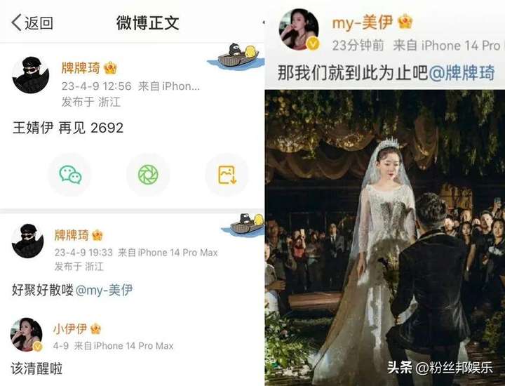 小伊伊和牌牌琦怎么了？牌牌琦离婚是真的吗