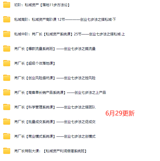 图片[8]-【恒星私董会4.0】私董-肖厂长·一人公司私域联盟2025年6月(价值29800元)_-吾爱副业网