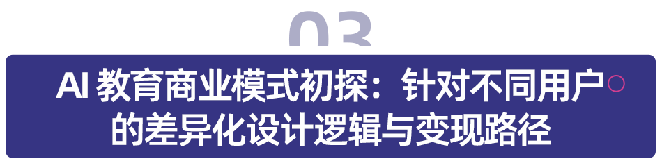AI 教育浪潮：如何突破商业模式困局？