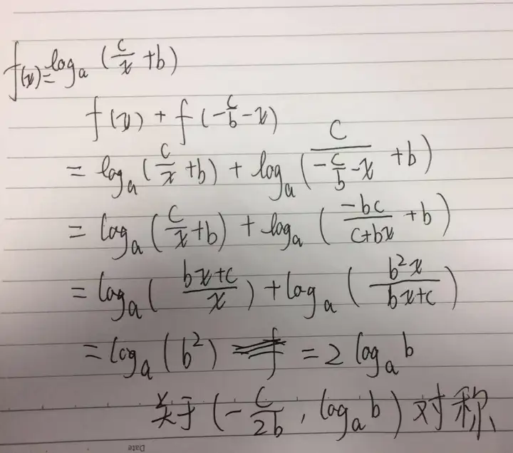 log函数的对称问题? - 知乎