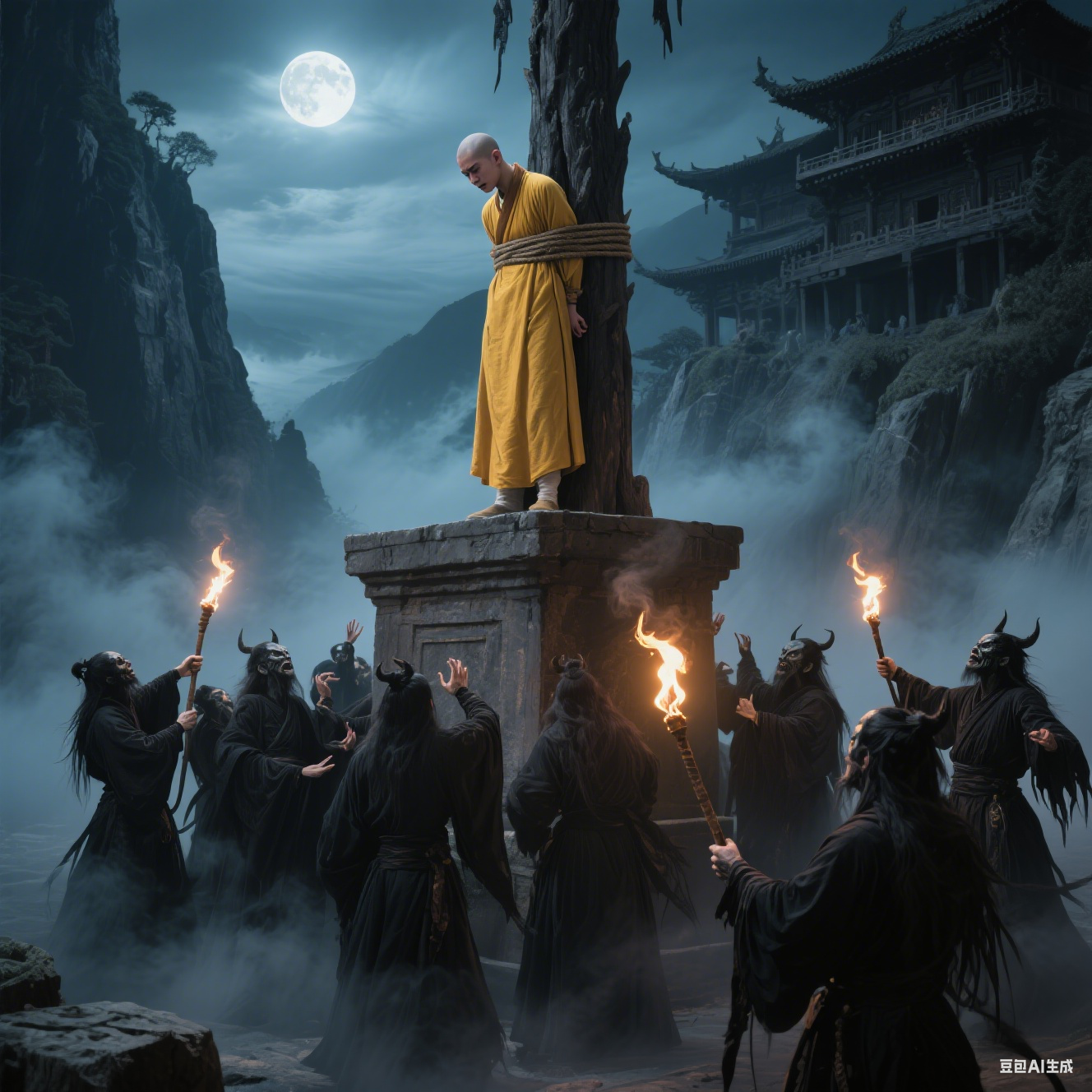 图片[3]-虚竹若沾了玄慈的光：从武侠与历史看他的别样人生-墨铺