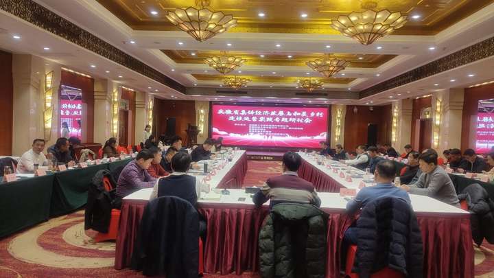 “安徽省集体经济发展与和美乡村建设运营实践”专题研讨会顺利召开