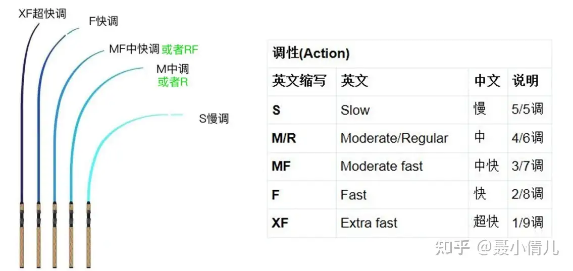 鱼竿的h和调是什么意思？如何区分钓鱼竿的调性- 知乎