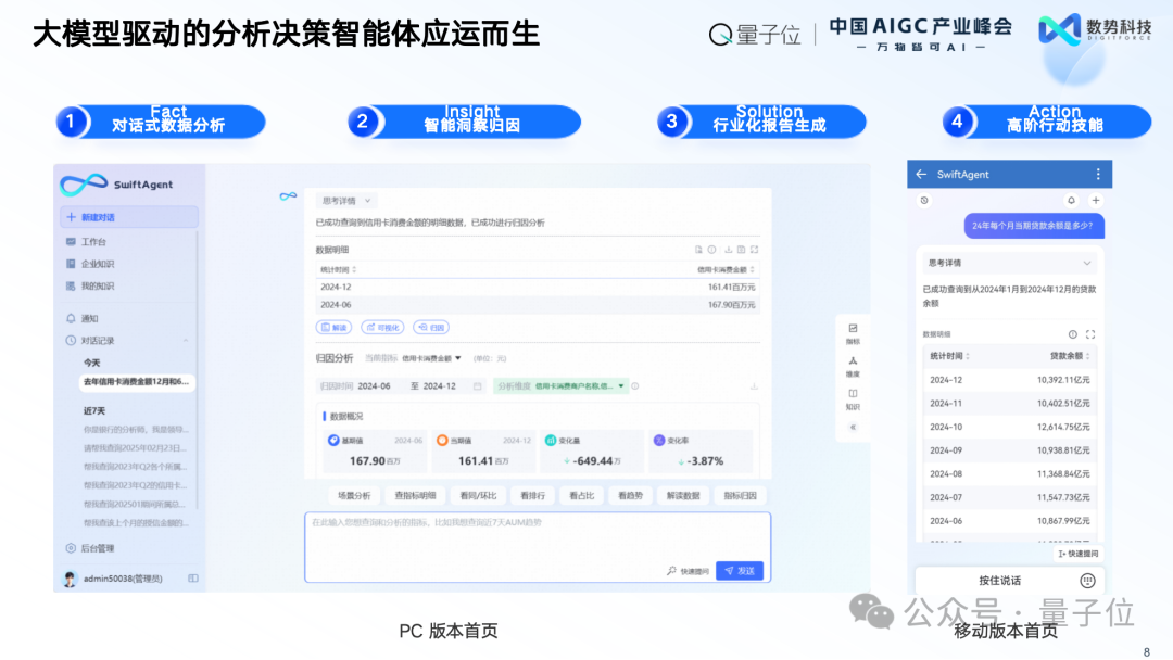 数势科技谭李：企业级AI应用不止ChatBI，拿到数据不等于拿到洞见 | 中国AIGC产业峰会