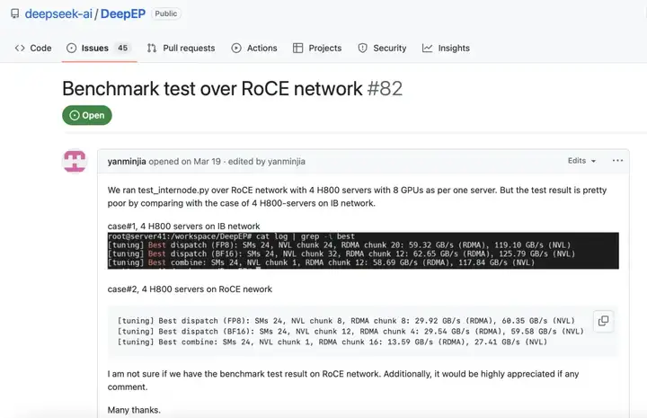 DeepSeek致谢腾讯大模型网络提速技术方案贡献