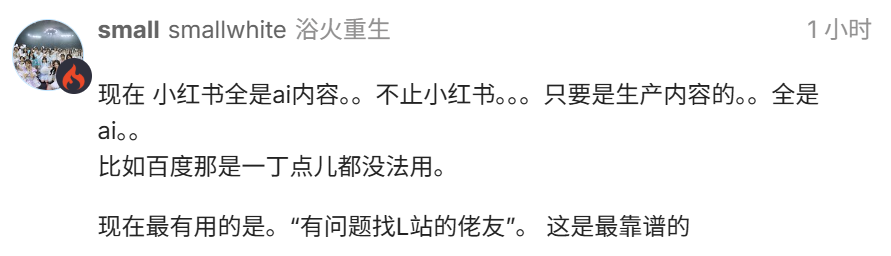 有问题找小红书，也不行了...