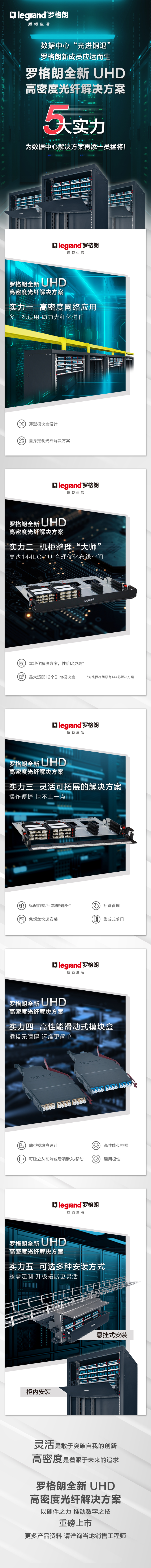 精进迭代 突破“线”制 罗格朗发布全新UHD高密度光纤解决方案
