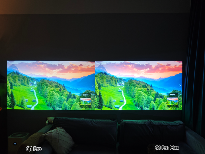 告别手动调画!哈趣Q1 Pro Max 650CVIA高亮巨幕,同价位LCD投影顶流