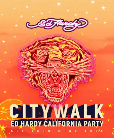 复古回潮 风势正盛|国际高街潮牌Ed Hardy掀起California城市派对