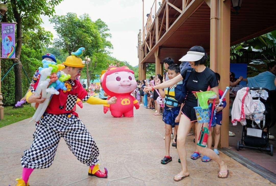 去“森林海”夏天才有趣 动漫明星嘉年华登陆嬉水乐园